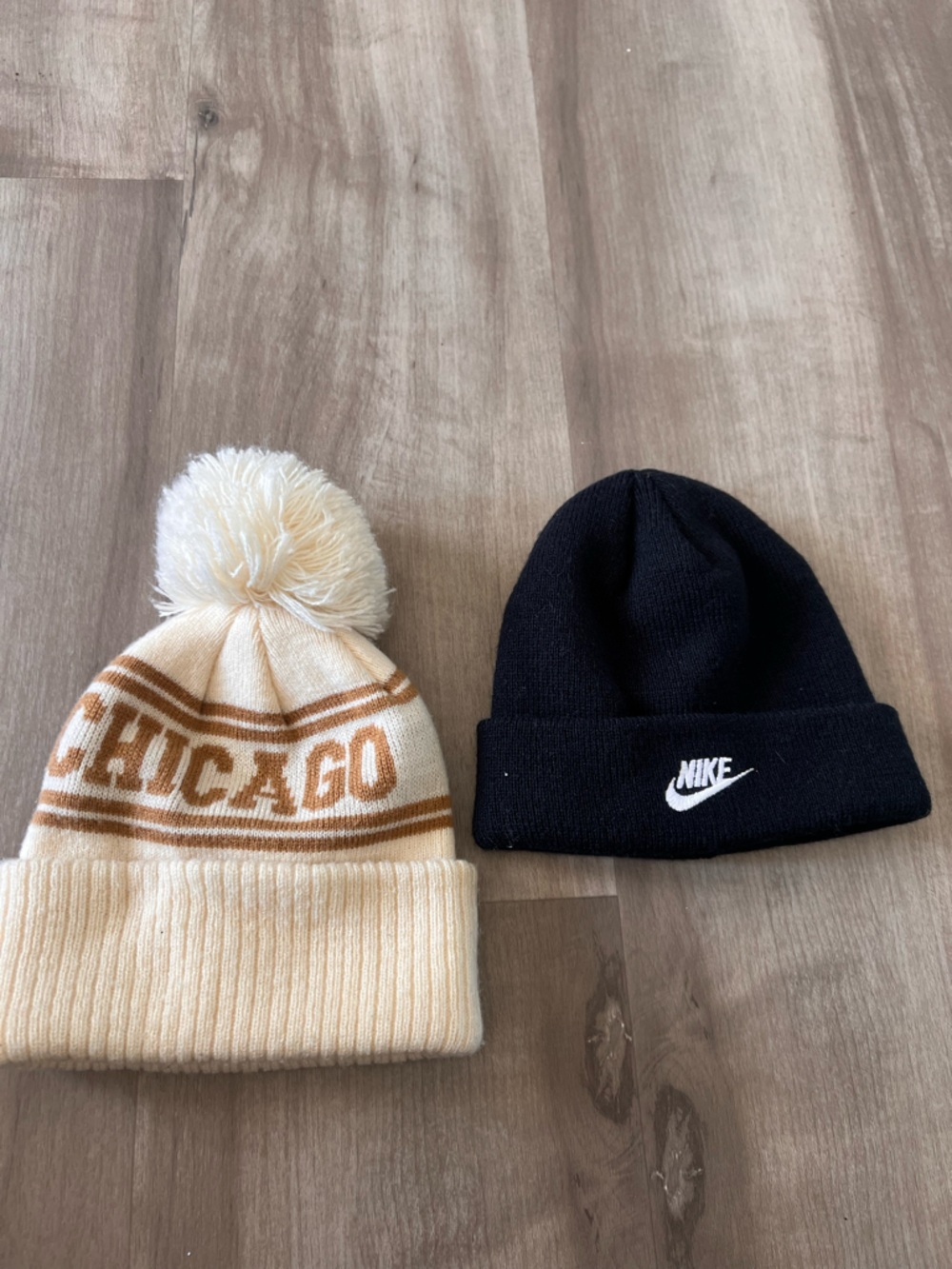 Set of 2 Infant Stocking hats
